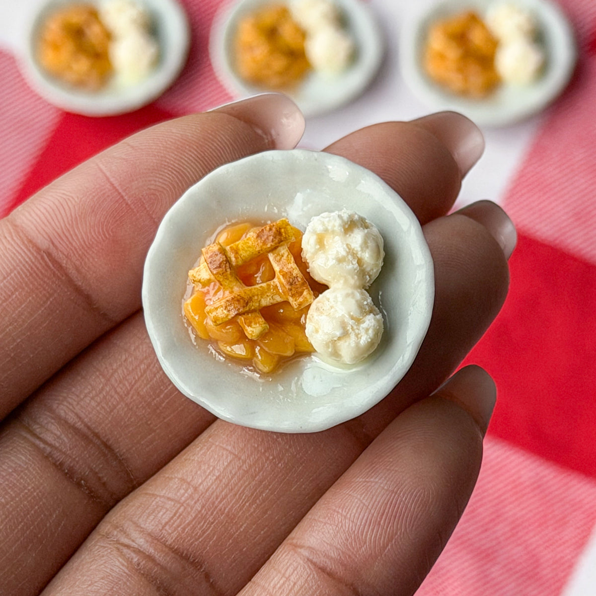 Peach Cobbler Magnet