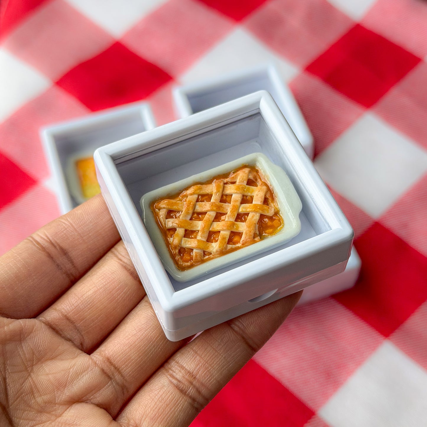 Miniature Peach Cobbler