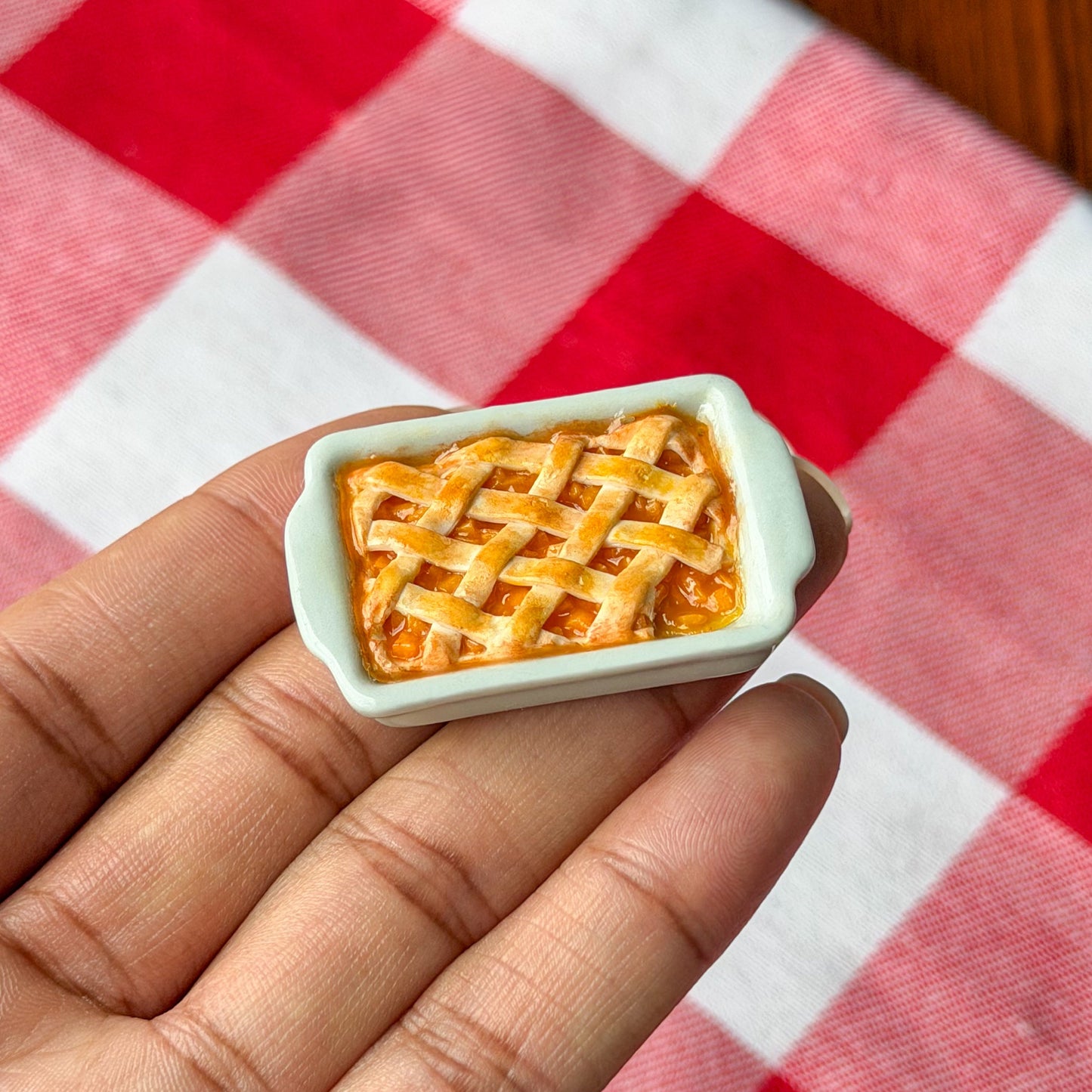 Miniature Peach Cobbler