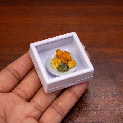 Miniature Sunday Dinner Plate